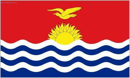 Foto: Kiribati-státní vlajka