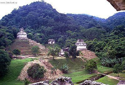 Foto: Mexiko-Palenque ruiny
