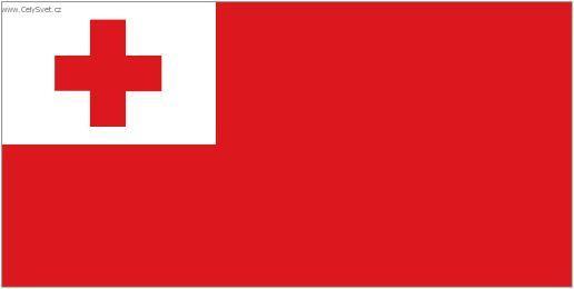 Foto: Tonga-státní vlajka