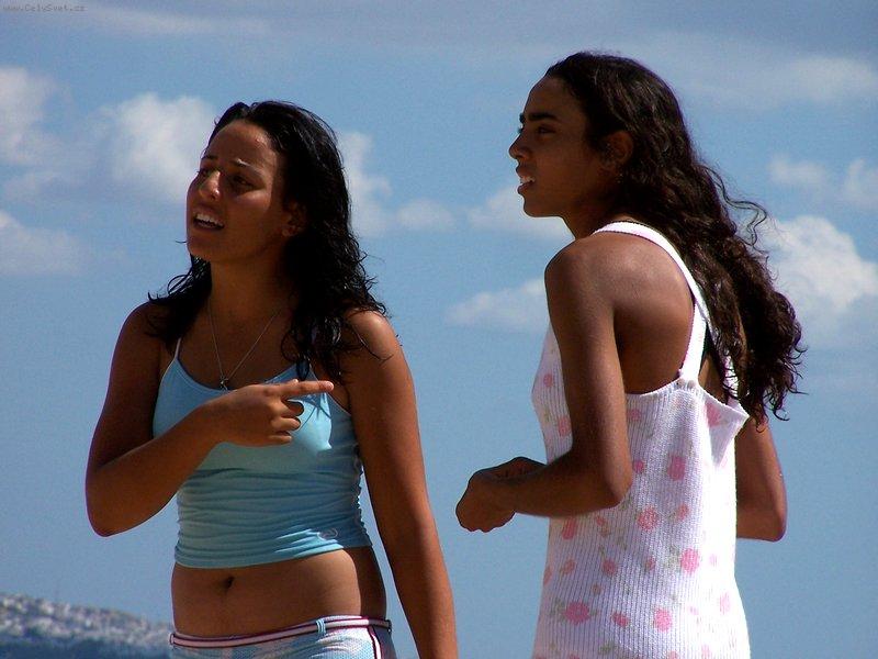 Foto: Na pláži v Hammametu