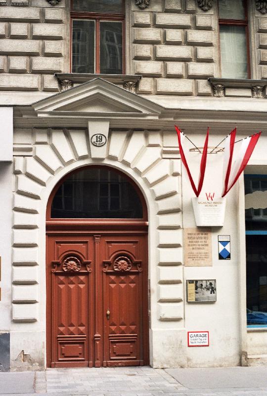 Foto: Vídeň, Barggasse 13-Freudovo muzeum