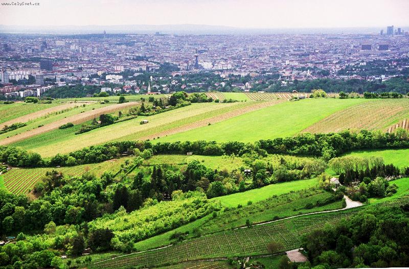 Foto: Vídeň-Pohled na Vídeň z Kahlenbergu