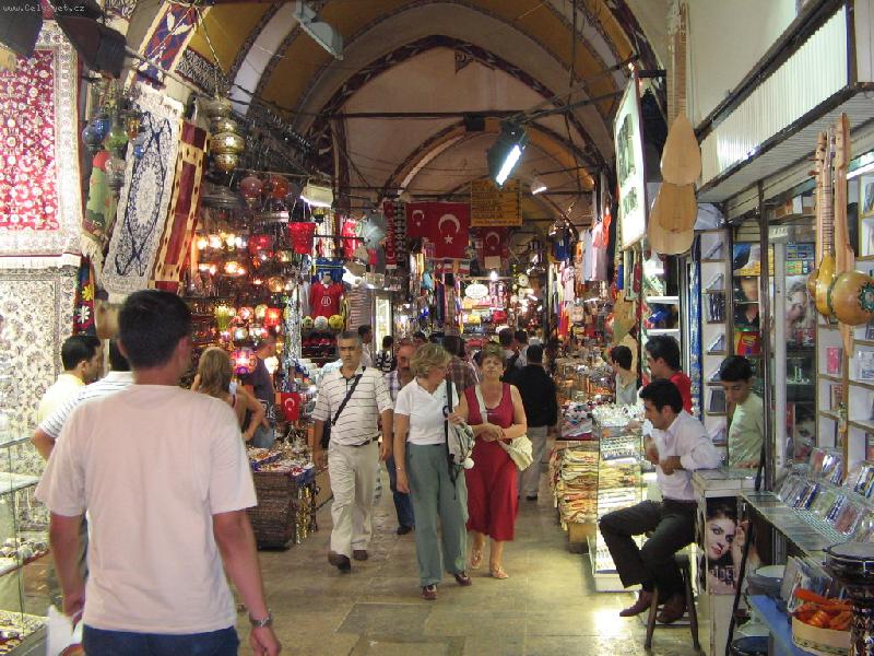 Foto: Istanbul-Velký bazar v Istanbulu