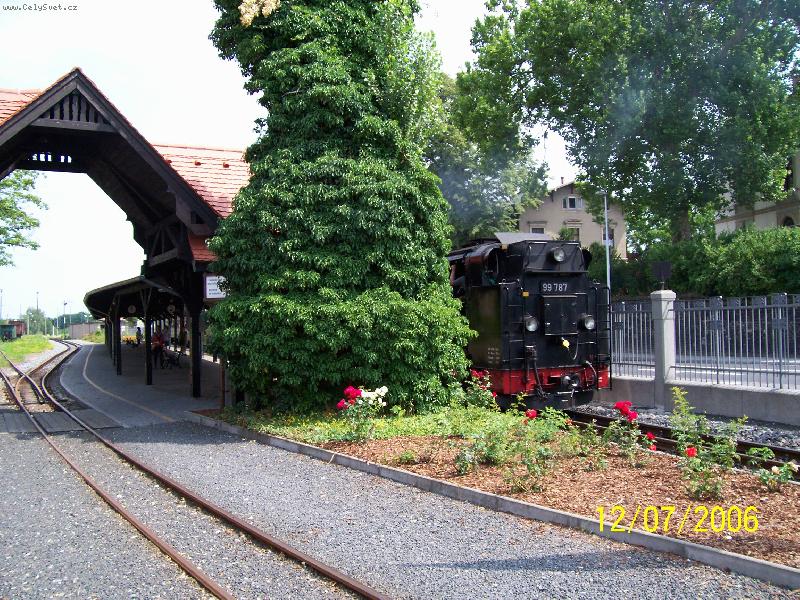 Foto: Zittau-Nádraží úzkokolejky v Zittau