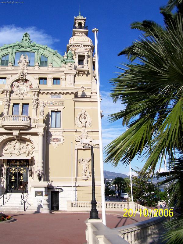 Foto: Monako-Světoznámé casino v Monte Carlu.