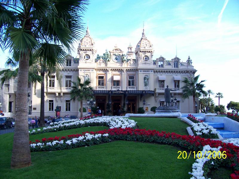 Foto: Monako-Světoznámé casino v Monte Carlu.