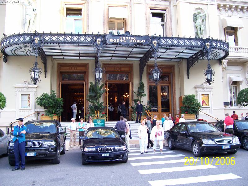 Foto: Monako-Světoznámé casino v Monte Carlu.
