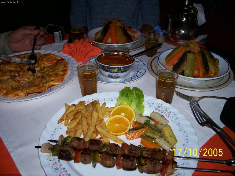 Foto: Večeře-Stravování po marocku