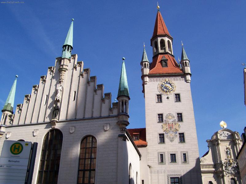 Foto: Mnichov-stará radnice