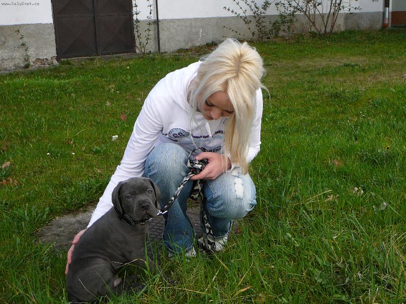 Foto: Neroušek a já-7 týdnů