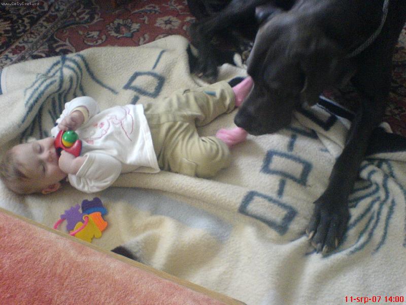 Foto: Adélka a Grameček