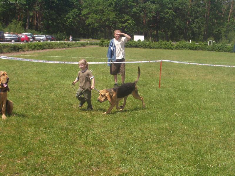 Foto: Poprvé spolu na výstavě-Eliška a Blair Iseb