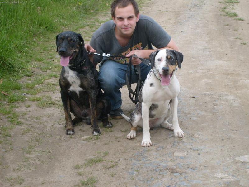 Foto: Aaron a Arsa-na prvni spolecne prochazce