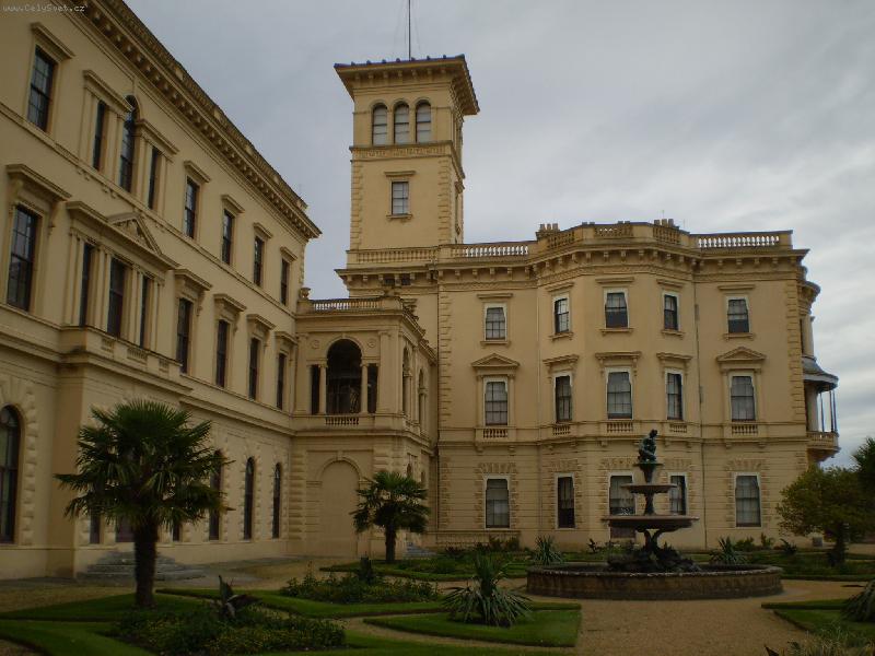 Foto: Osborne House v městečku East Cowes na Isle of Wight