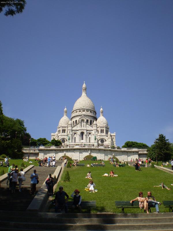 Foto: bazilika Sacre Coure v Paříži