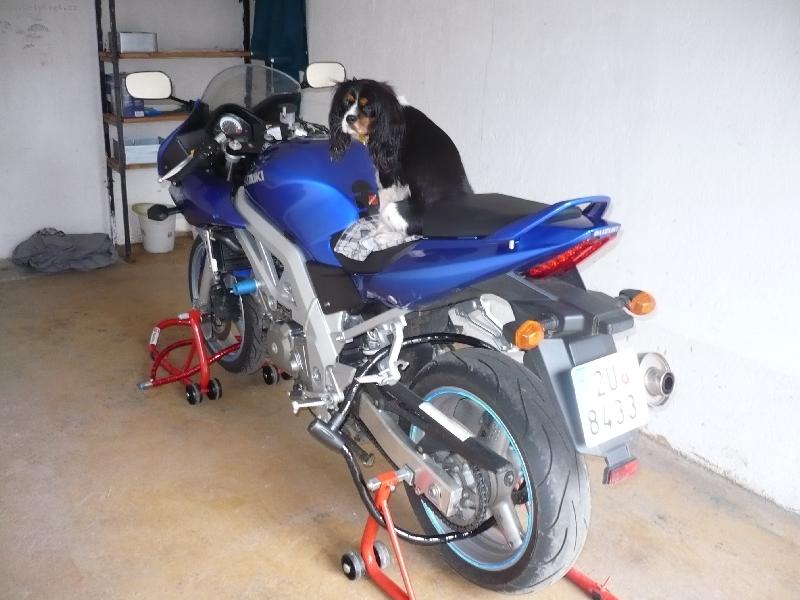 Foto: Panička mě posadila na motorku