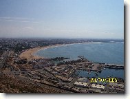 Pláž a přístav v Agadiru