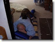 odpočinek po perným dnu