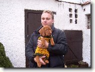 ve svetříku, aby mi nebyla zima ..