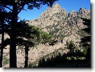 Korsika - pohoří Bavella