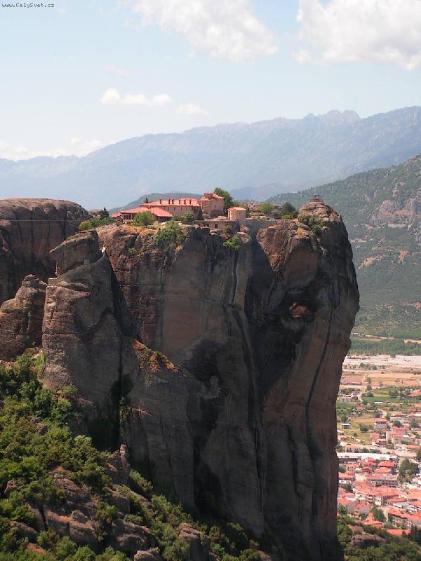 Foto: Kláštery Meteora-Stavby Řeckých mnichů