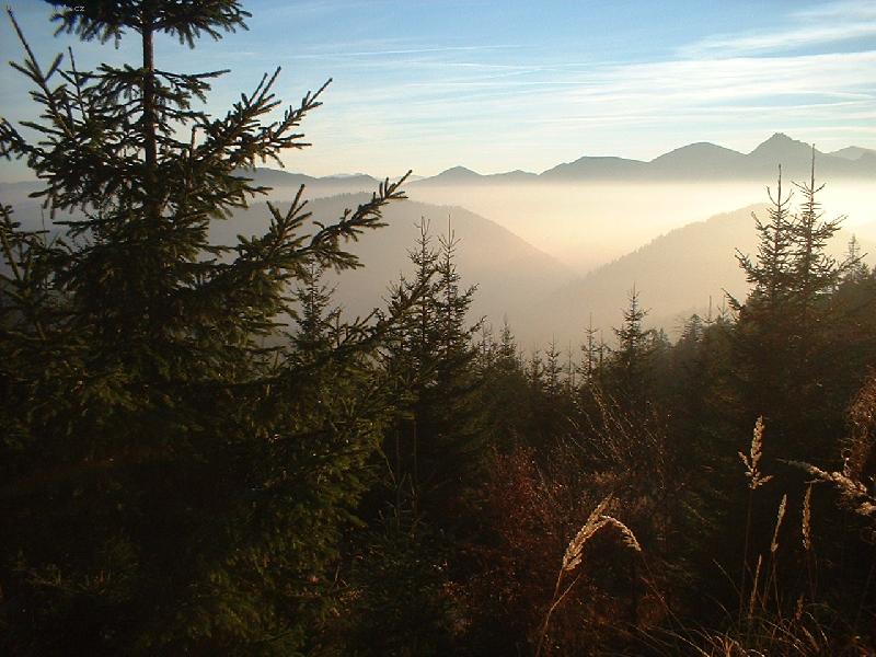 Foto: podzim-Orava - krásny výhlad cestou autom