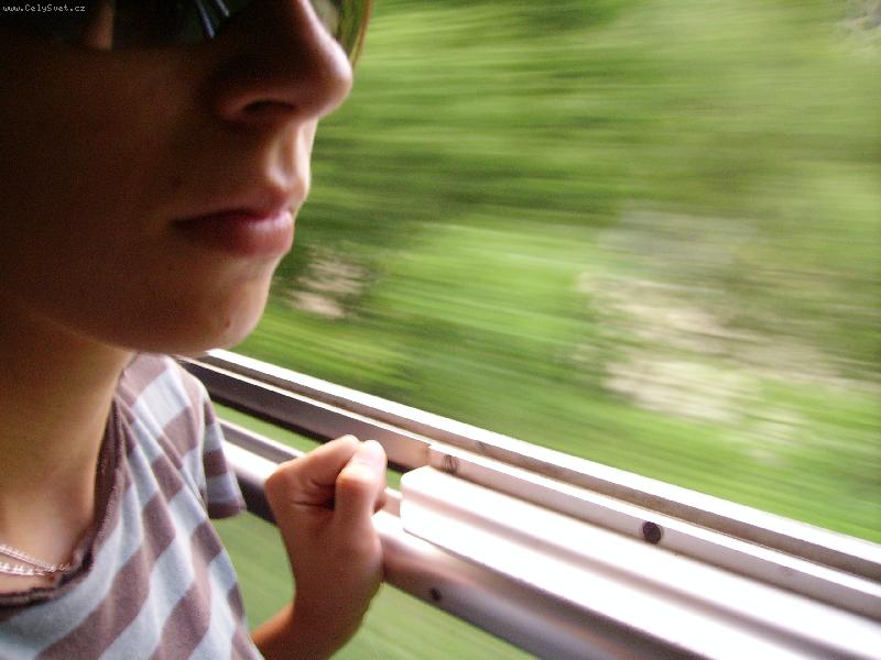 Foto: Ve vlaku