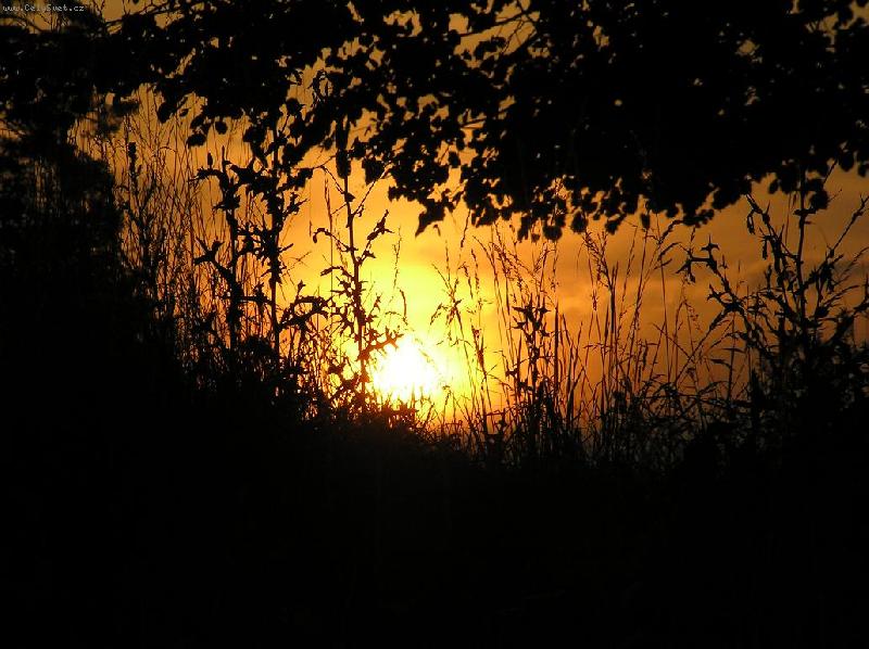 Foto: západ slunce