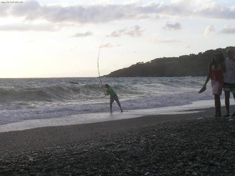 Foto: Rybář v akci