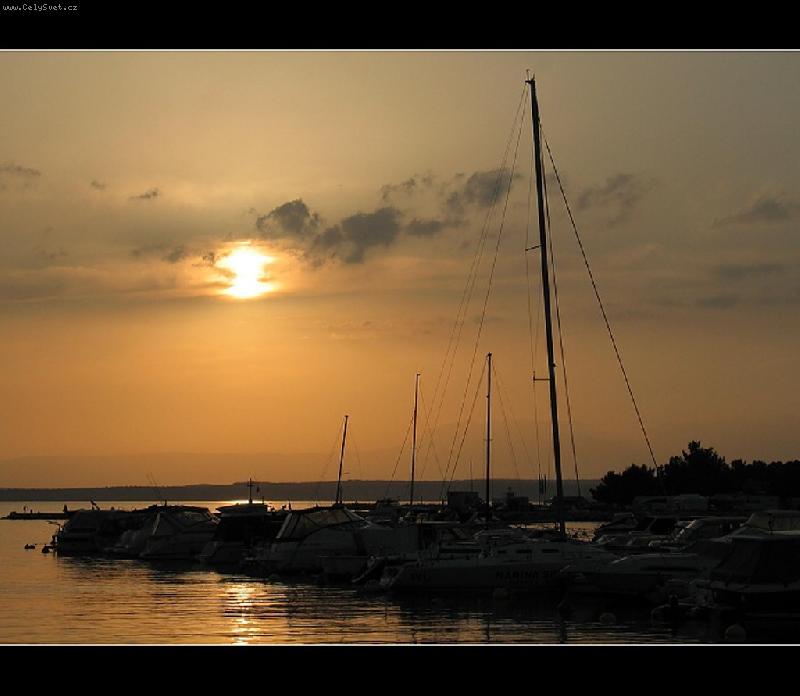 Foto: Západ slunce u Jadranu