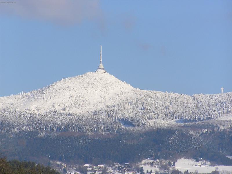 Foto: Zimní Ještěd-Viděli jste takovou nádheru?