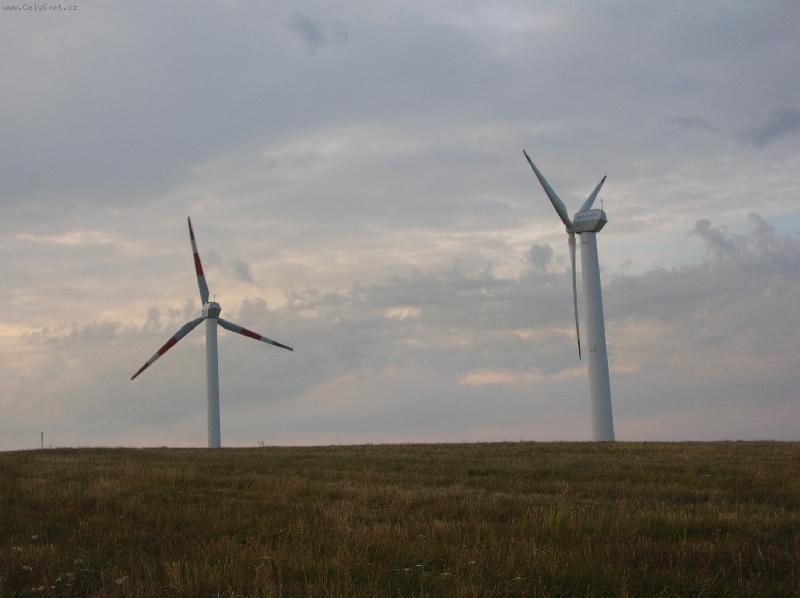 Foto: větrné elektrárny
