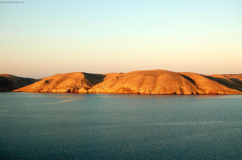 Foto: ostrov Pag-svítání