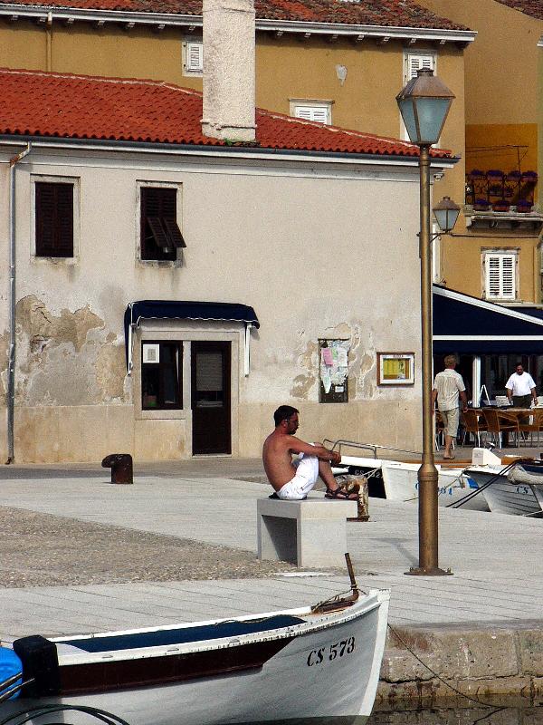 Foto: v pravé poledne-ostrov Cres