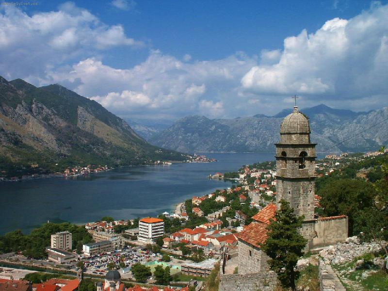 Foto: Boka Kotorská-Z výstupu na pevnost Kotor