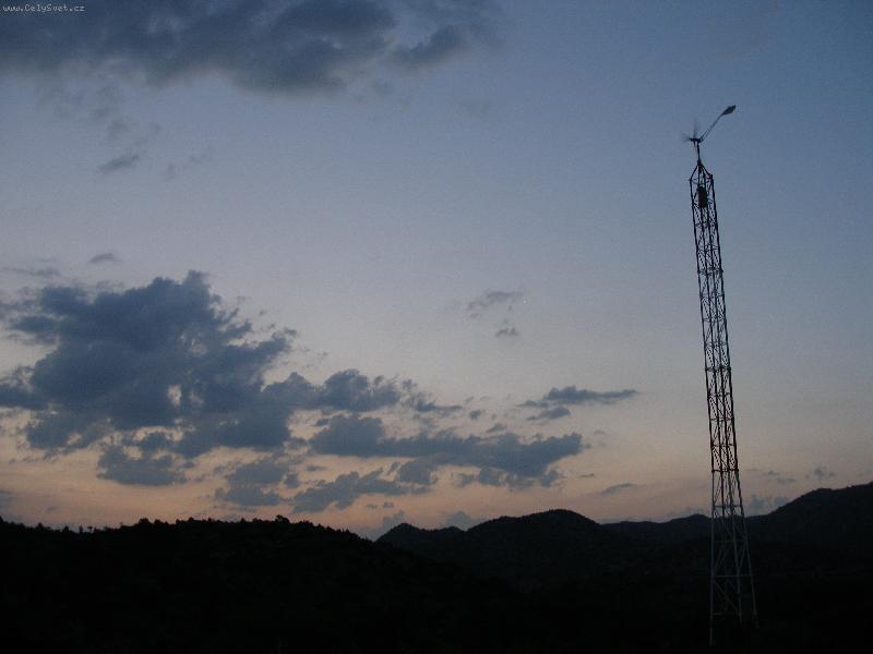 Foto: Větrná stanice-Černá Hora