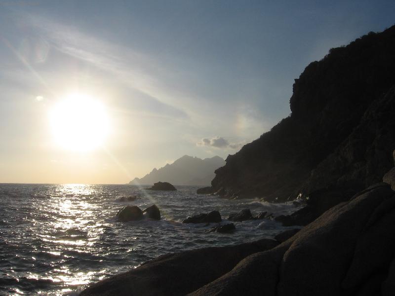 Foto: Korsika-Západ slunce