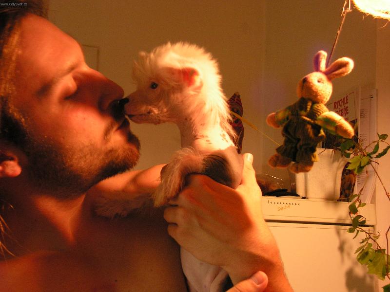 Foto: Kačenka a Jirka-Mám tě moc ráda,Jirko