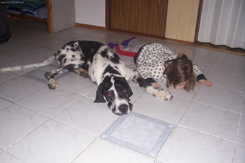 Foto: Po procházce-Terina a Bubák