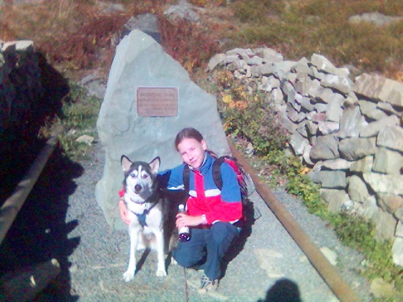 Foto: Kelly s Nikčou na Lysé hoře-Jeden z mých krásných okamžiků s rodinkou :)