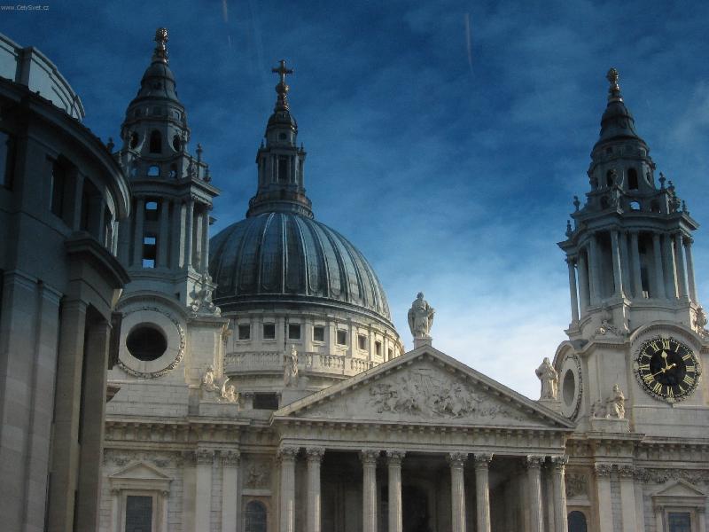 Foto: katedrála sv. Pavla-Londýnský svatý Pavel