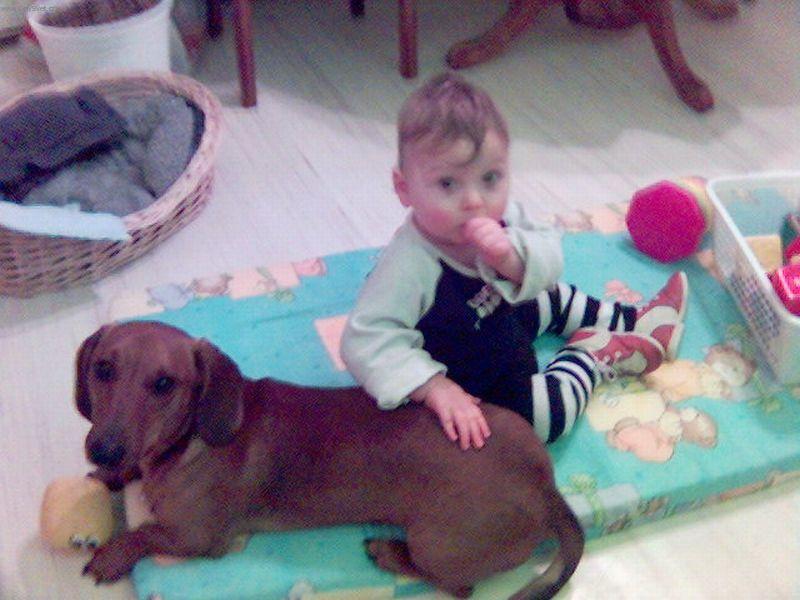 Foto: Unix-takhle ja hlidam miminka:)