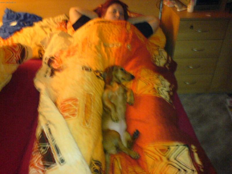 Foto: Rodinná pohoda se šarlotkou.-Šarlotka s paničkou