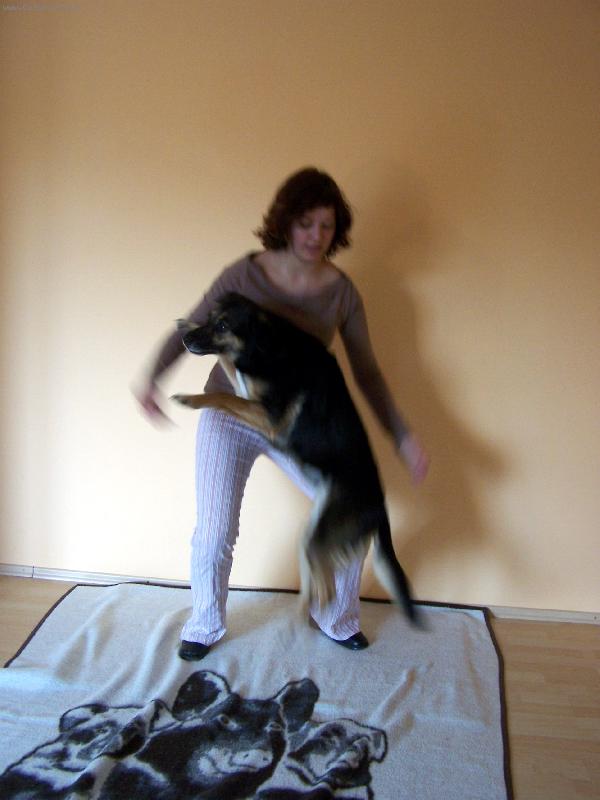 Foto: Nely-výskok paniče přímo do náruč