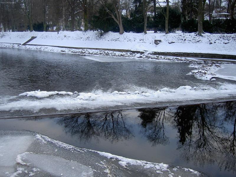 Foto: Labe v zimě