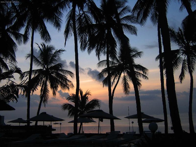 Foto: východ Slunce-Mombasa