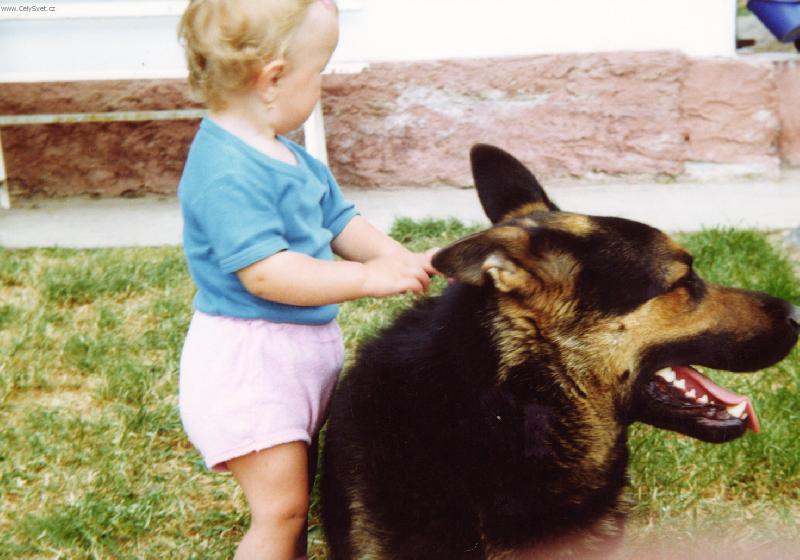 Foto: Já a Byronek před deseti lety-Vzpomínka na kamaráda.
