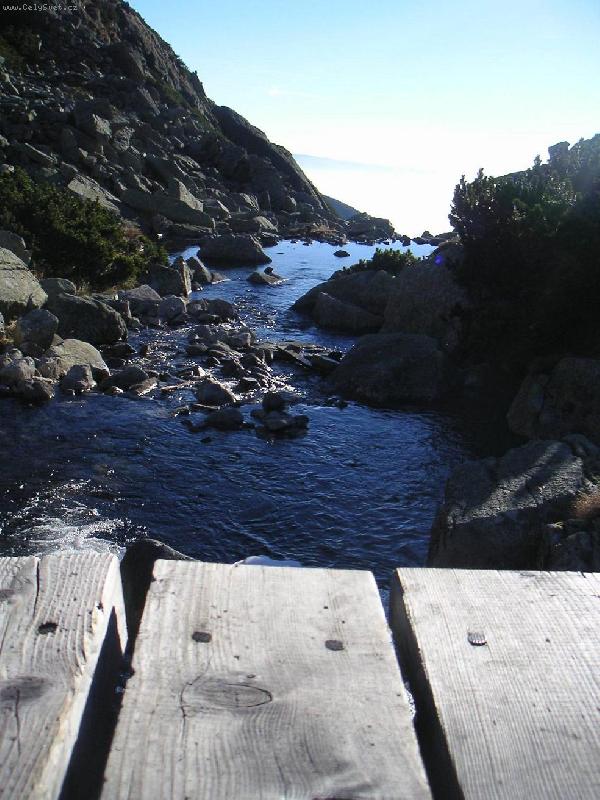 Foto: můstek nad potokem