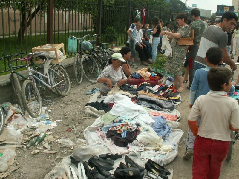 Foto: Cesty po Abanii  Květen 2006-Tržiště