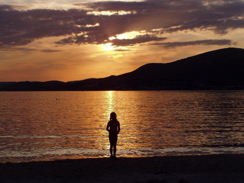 Foto: Vzpomínka na léto-chorvatský západ slunce